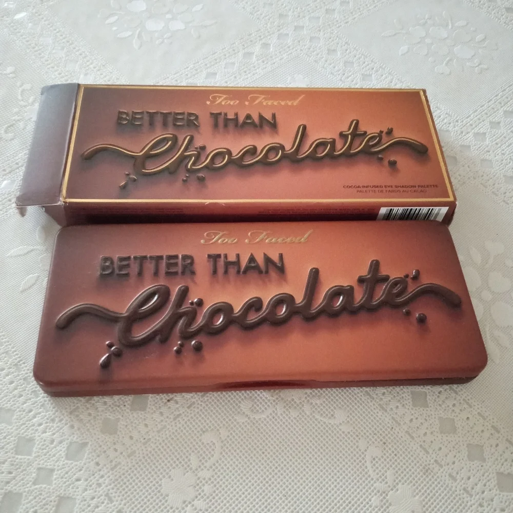 HP🔥Too Faced Better Than Chocolate Cocoa Infused EyeShadow, New w/Defects - Picture 2 of 14